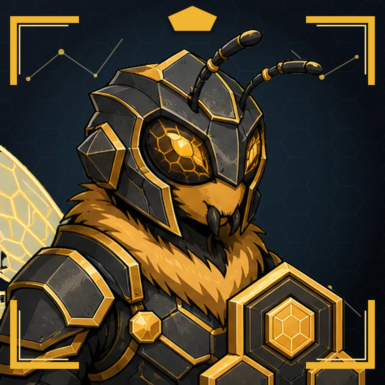 Blackcell Guardian HivePunk artwork
